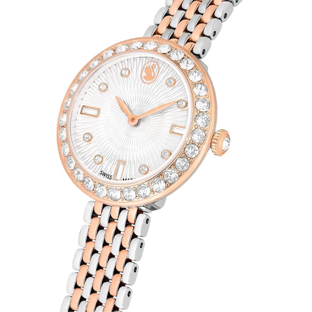 Certa - Bicolore - Montre - Swarovski, oro rosa, Clásico