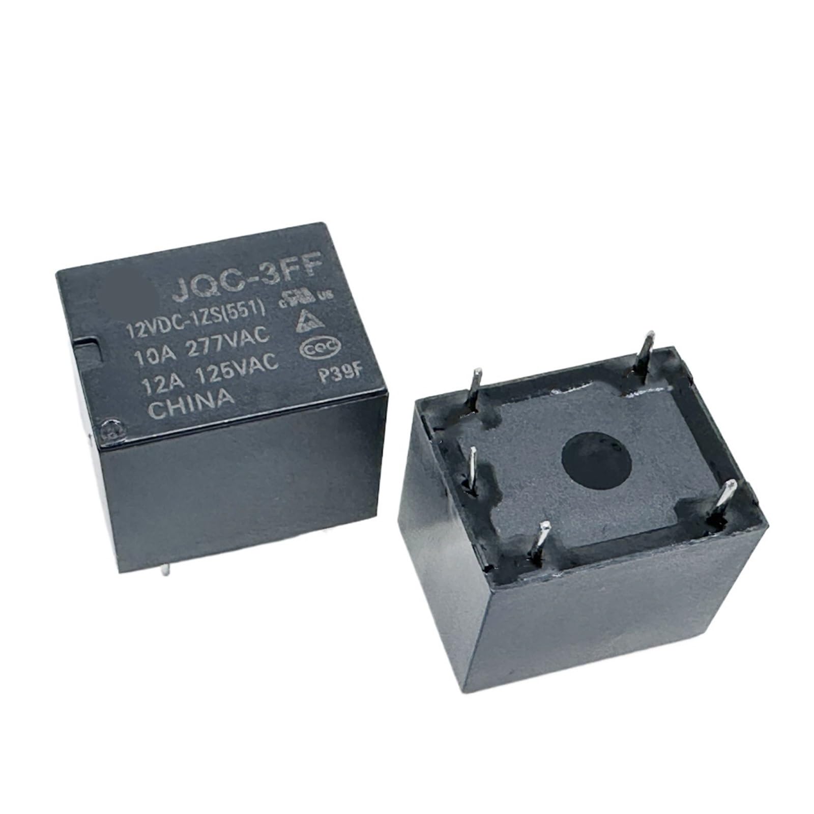 YZWRWRMKTB 1pc JQC-3FF 12VDC-1ZS(551) Relay 5pins