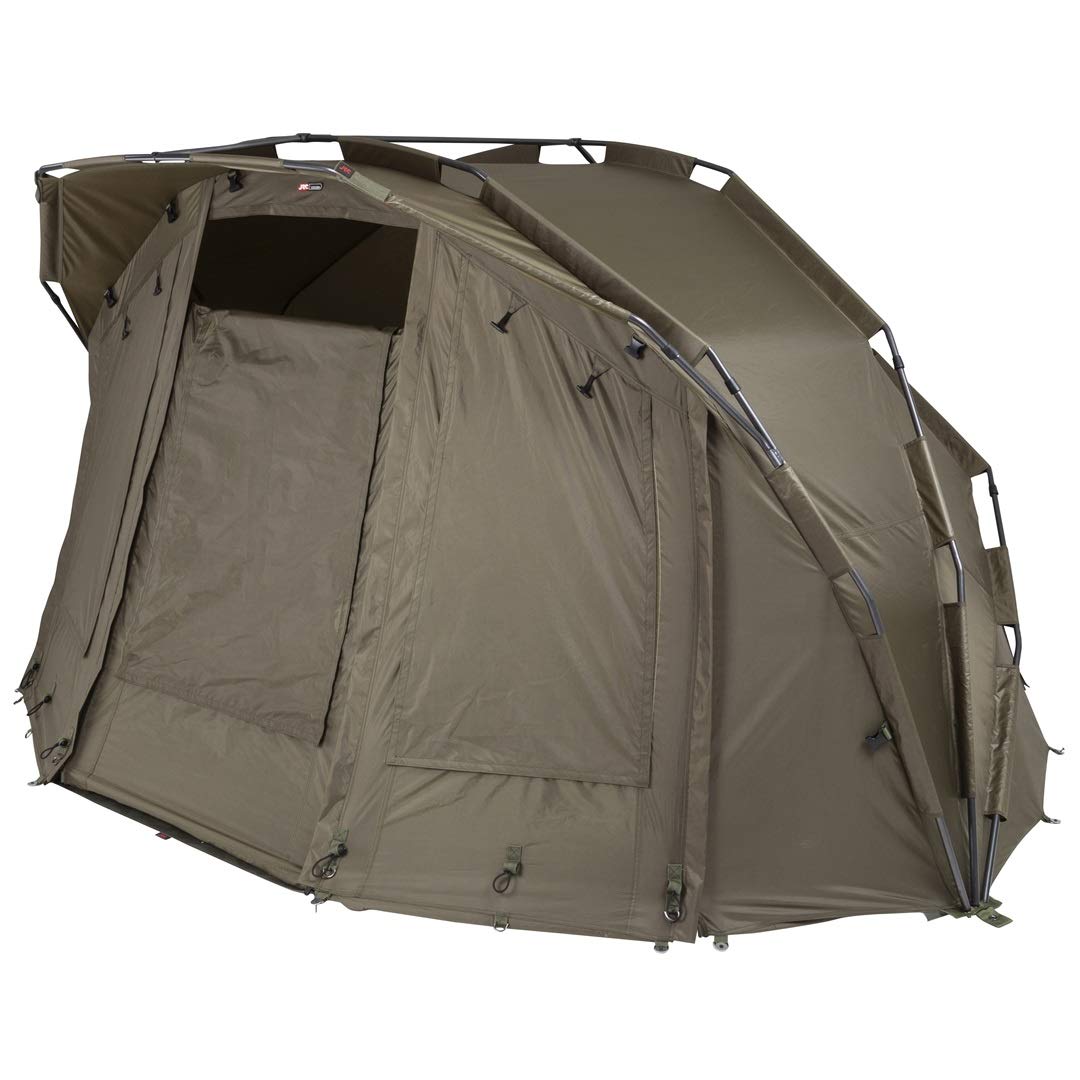 JRC Tenda da Campeggio Cocoon 2G Bivvies 235x145x280 cm Zelt 1 Man Carpfishing Bivvy Nuovo Sport & Freizeit