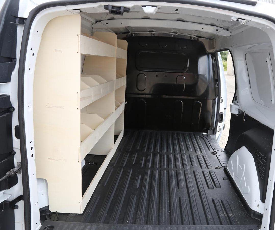 VANIFY - Scaffali per Furgone Renault KANGOO Maxi L2 (Maxi) 2008+ Estantería para Todo El lado del Conductor