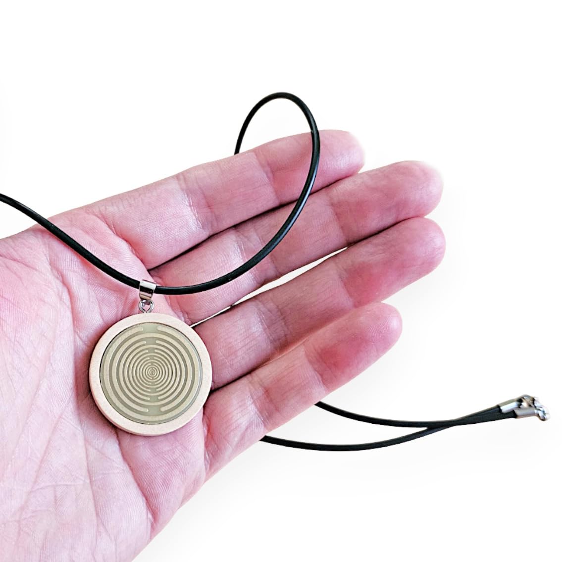 Pendentif énergétique Vitalité Lakhovsky | Protection anti ondes CEM EMF 5G| Générateur d'ondes scalaires | Convient aux personnes électrosensibles | Protection EMF Anti-Radiation