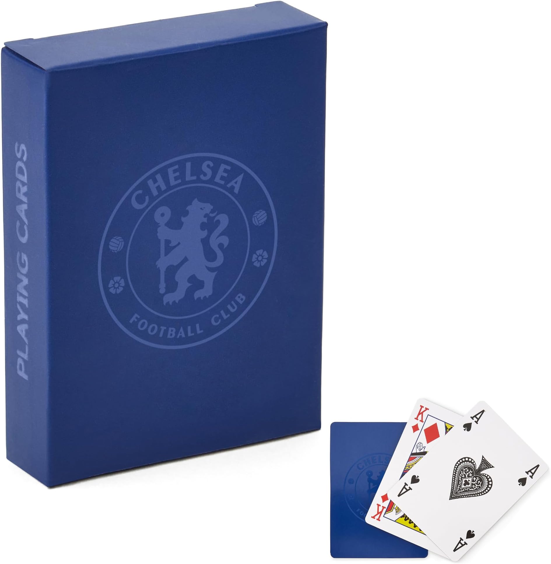 Officially Licensed Chelsea FC Playing Cards - Standard 52 Card Deck Card Game