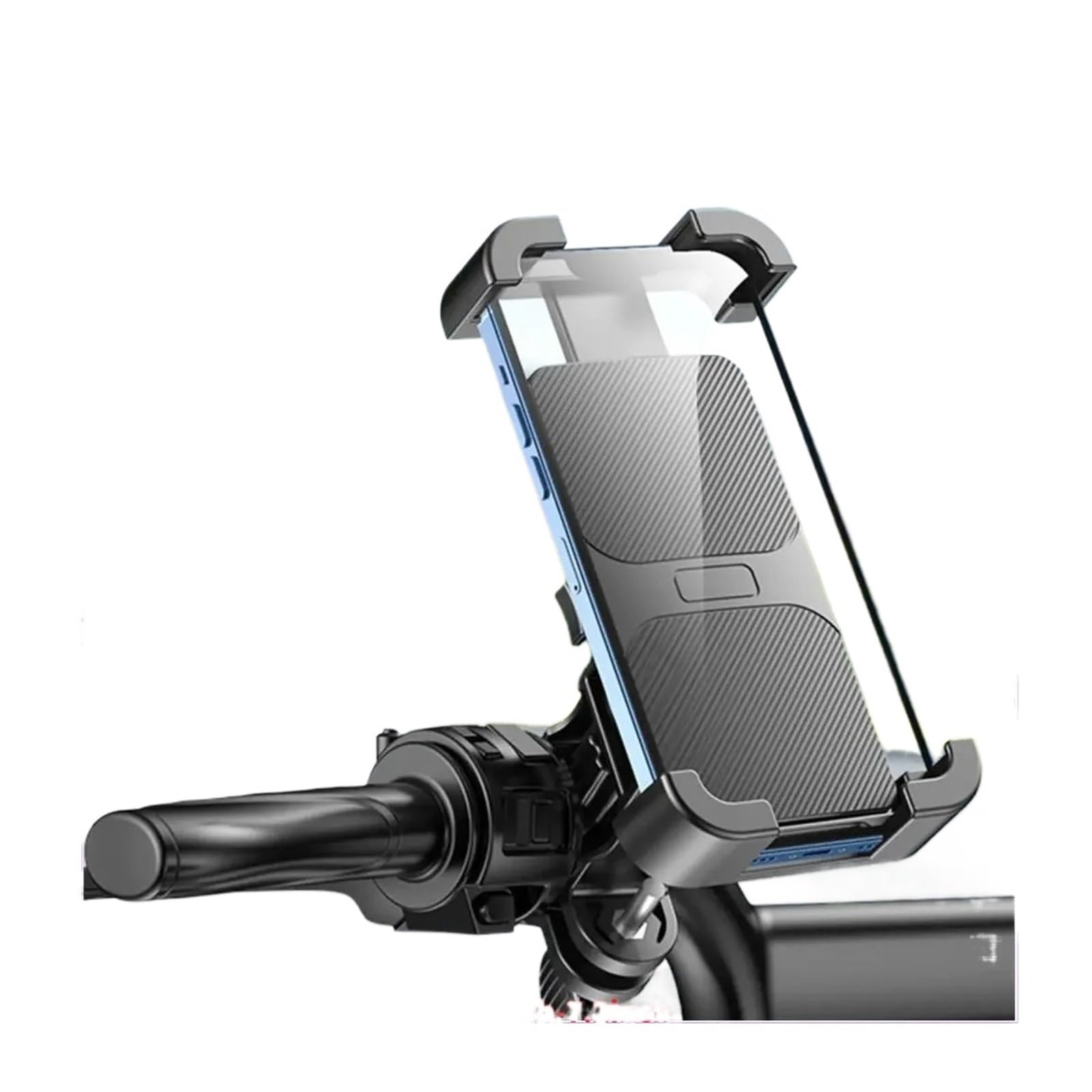 Support Navigation GPS Support De Téléphone Rotatif À 360° pour Vélo Électrique, Adapté Au VTT Et La Moto(Pink Style B)