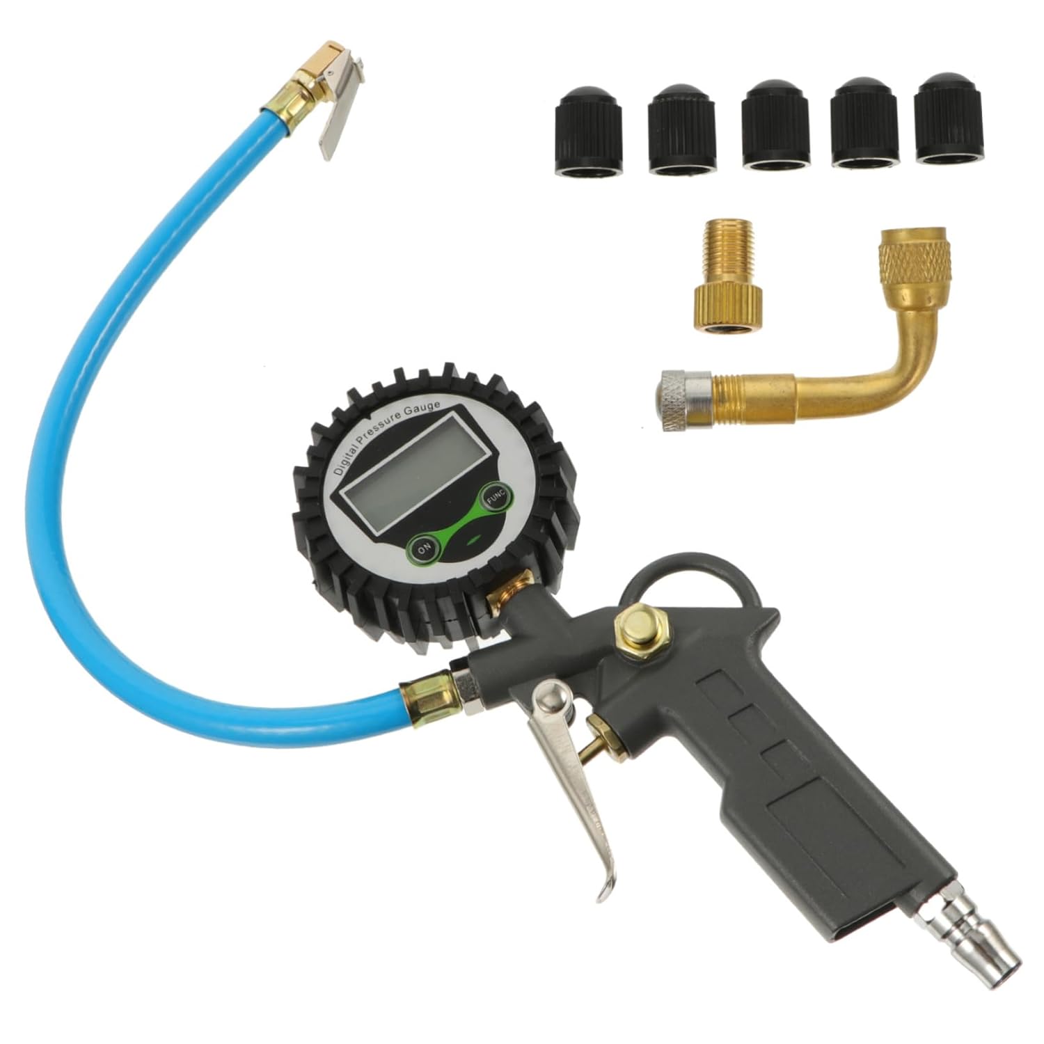 Healifty Digital Tire Pressure Gauge Tool for Cars Auto Tyre Pressure Meter LCD Display for Vehicles Compact and Easy to Use