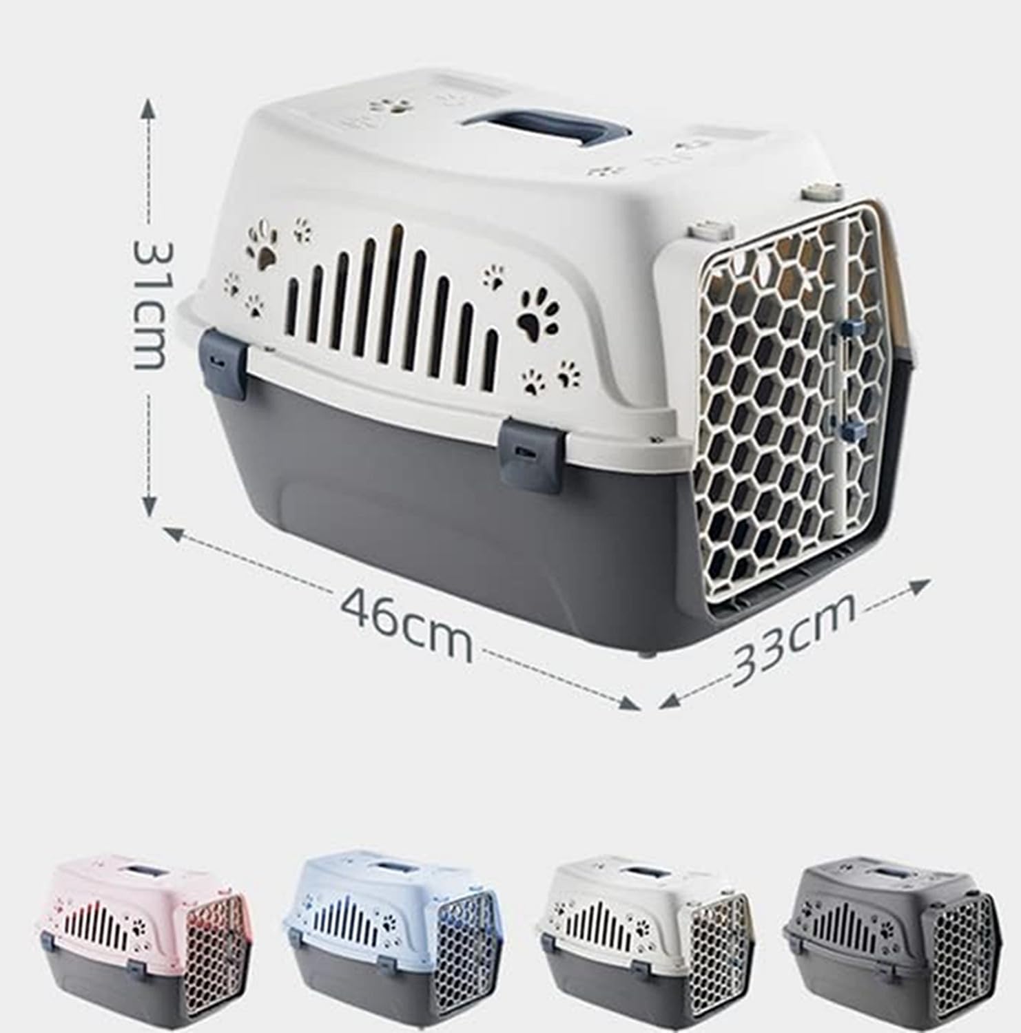 ペット猫犬スーツケース航空輸送ボックス、旅行犬小屋ポータブル猫ケージペット用品 キャットドッグカーボックス 航空輸送委託販売用スーツケース 輸送キャットドッグケージアウトボックス キャンピングキャリー Amazon | ペット猫犬スーツケース航空輸送ボックス猫 犬用キャリー