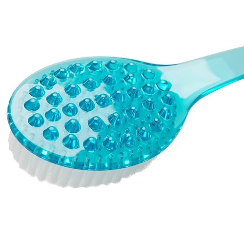 Miniatura 3 de Excelente cepillo de ducha o baño de mango largo con cerdas suaves - Perfecto para puntos inalcanzables en la espalda - Depurador corporal para una