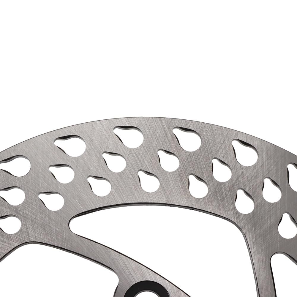 Dischi freno anteriori e posteriori universali da 220 mm for moto e scooter, 70 mm*3 fori, adatti for parti modificate parte(2 pcs)