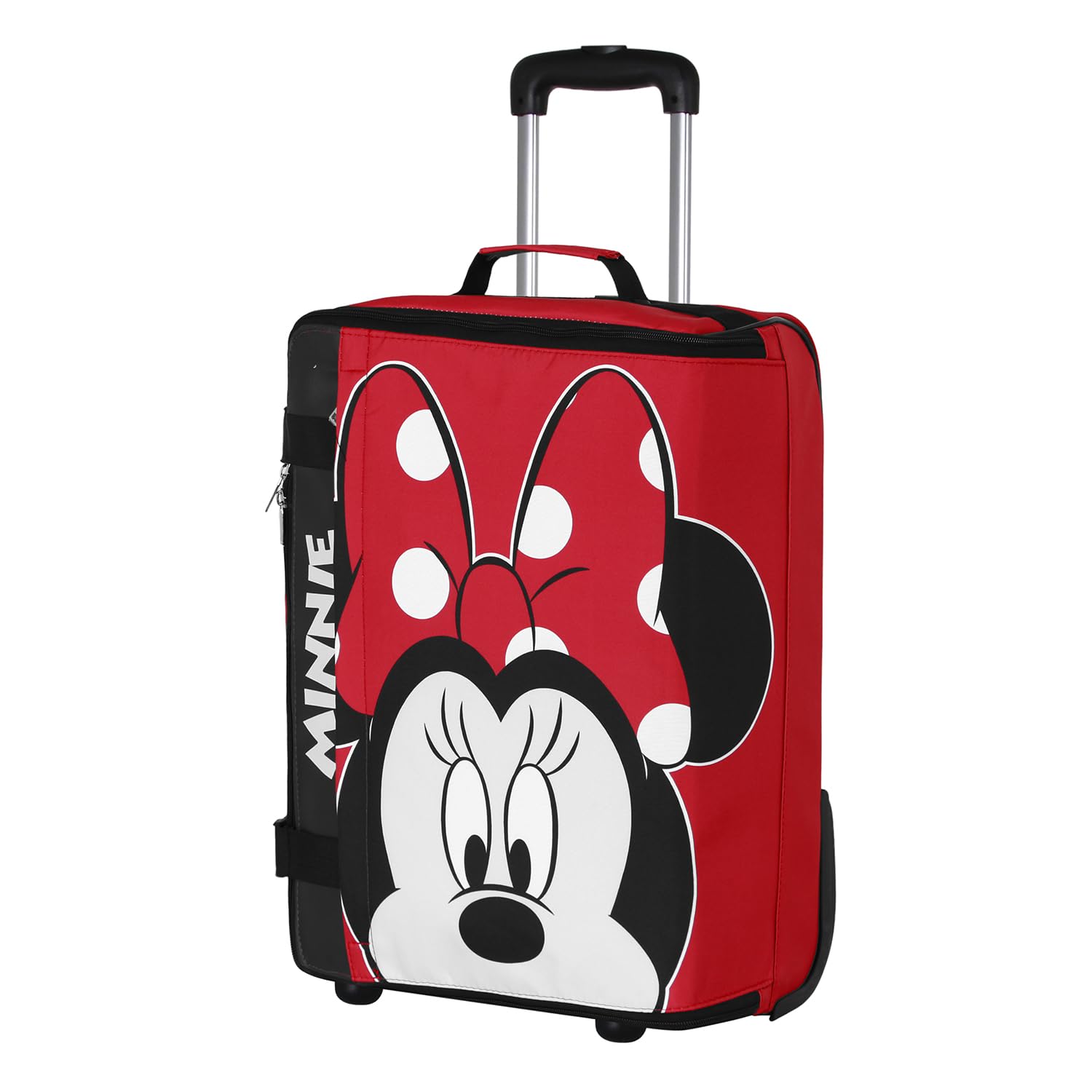 Minnie Mouse Curious-Maleta de Cabina Plegable, Rojo, 20 x 40 x 55 cm, Capacidad 44 L