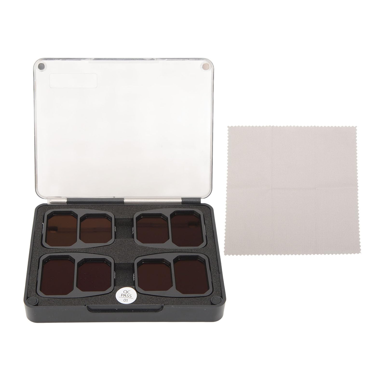 Filtro ND para cámara de dron, juego de filtros de lente de dron de vidrio óptico HD, revestimiento multicapa con caja de almacenamiento para fotografía al aire