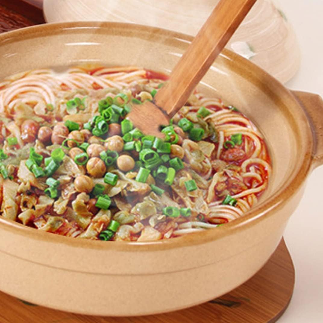 Ramenlöffel mit langem Griff, Holz, großer heißer Topf, Schildkröte, Getränke, Suppe, langer Griff, Ramen, Holzsuppe, Hot Pot, japanischer Topf, 2 Stück