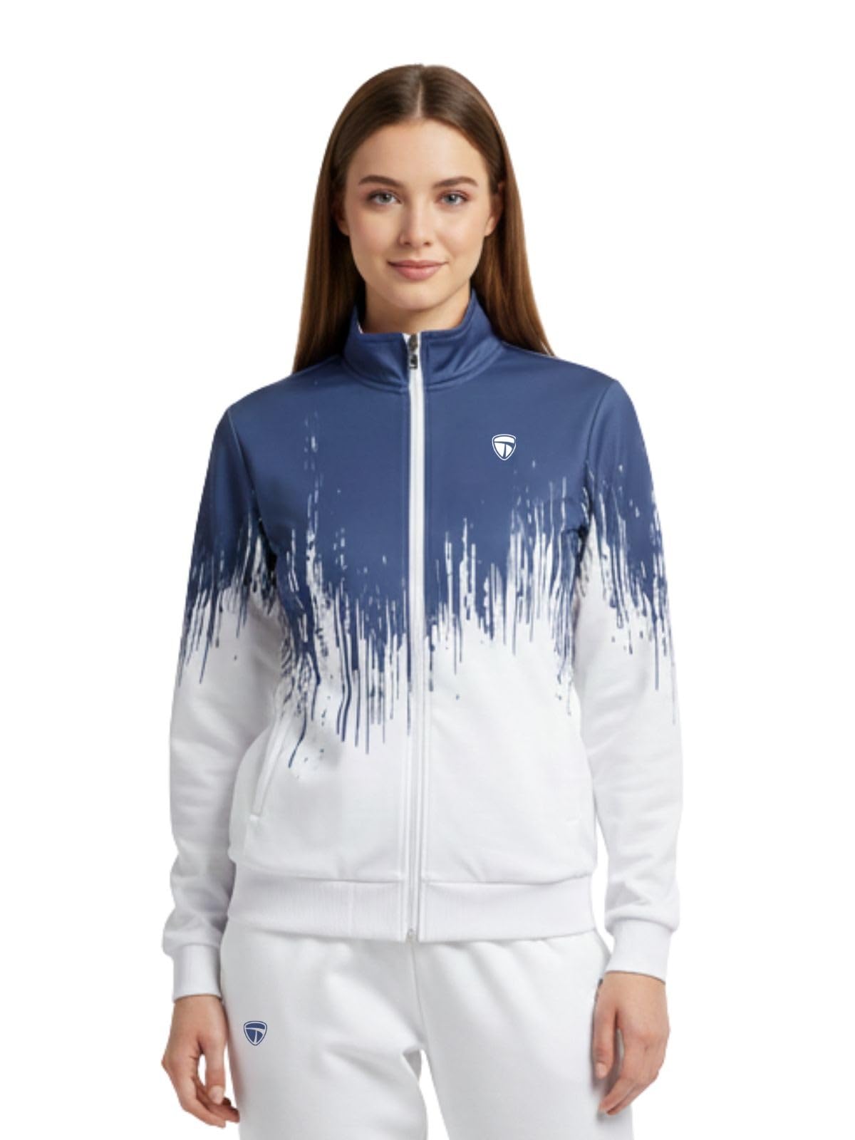 Winter Athletic Gym Running Sports Track Jacket Tops for Women’s Girls-image-38