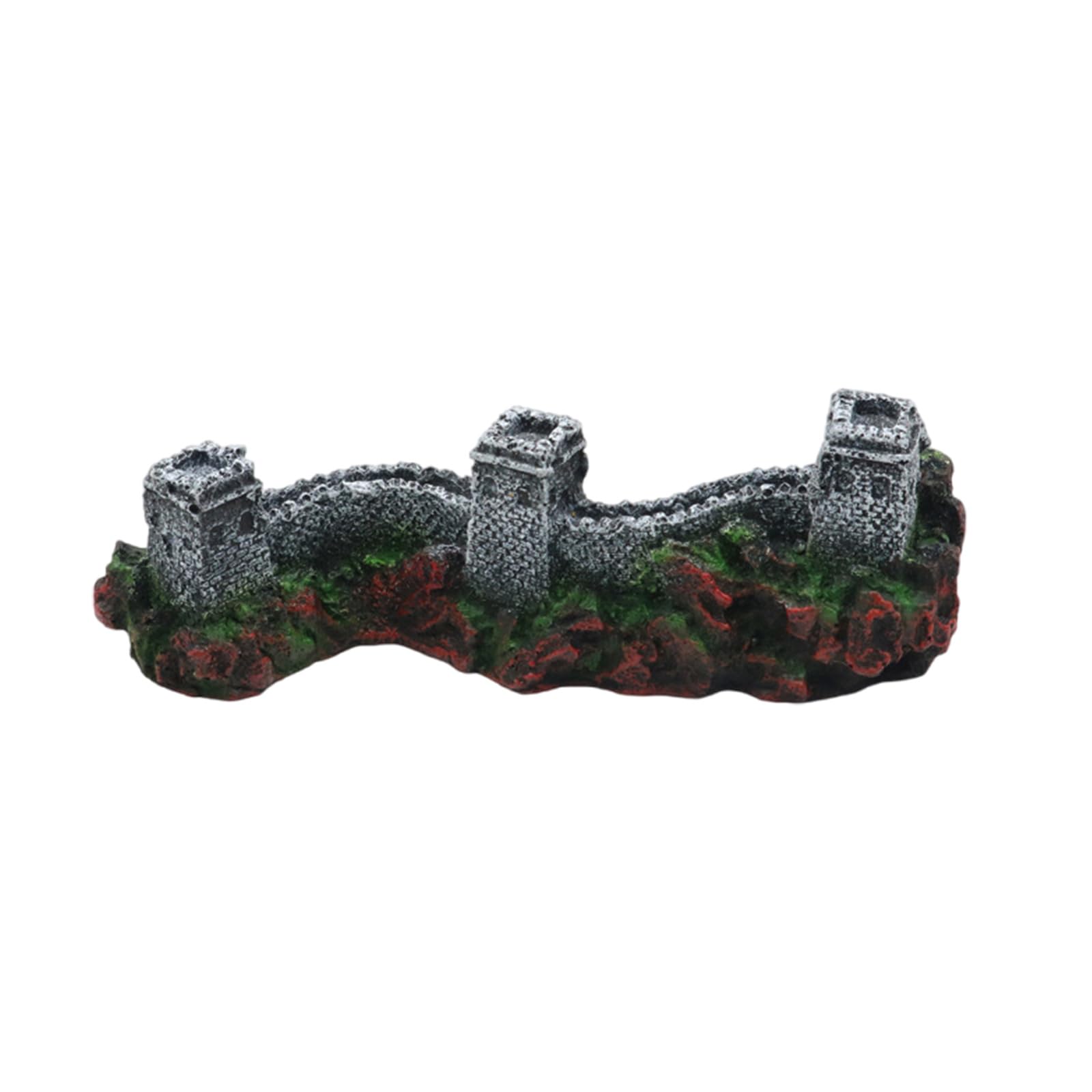 NEWFT Miniature Fish Tanks Ornaments Resins Aquariums Hide Decoration Enhances Underwater