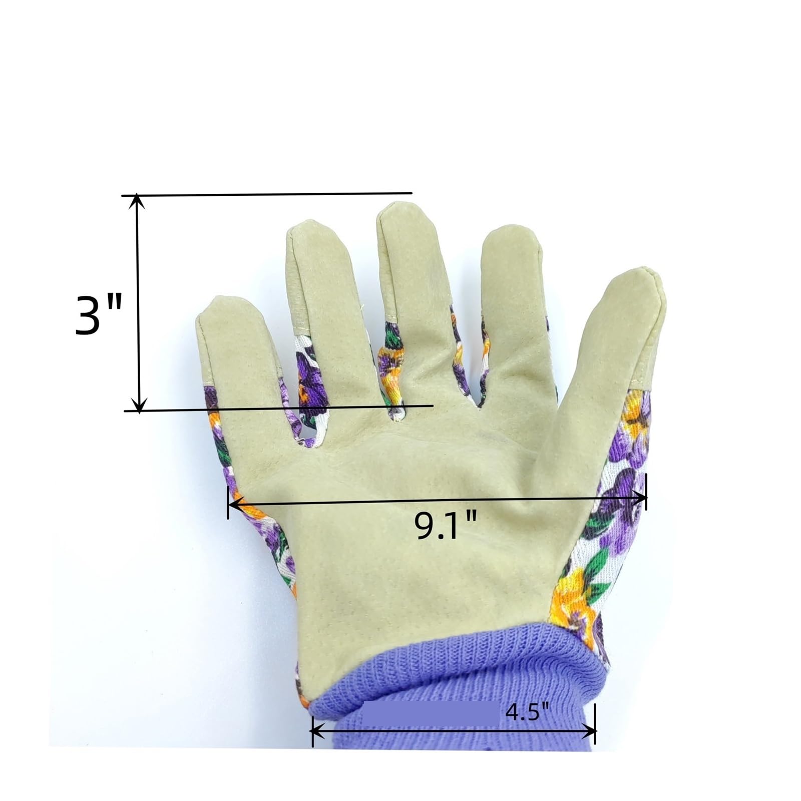 Genérico Guantes de jardinería medianos for mujer, guantes trabajo livianos resistentes a espinas