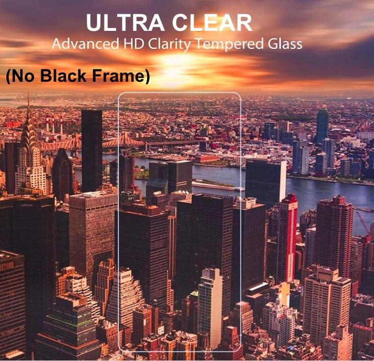 Image of FAD-E Ultra Clear Tempered Glass Compatible for Redmi Turbo 5 (6.59 inch) | Screen Guard Protector , Borderless Full Transparent Design