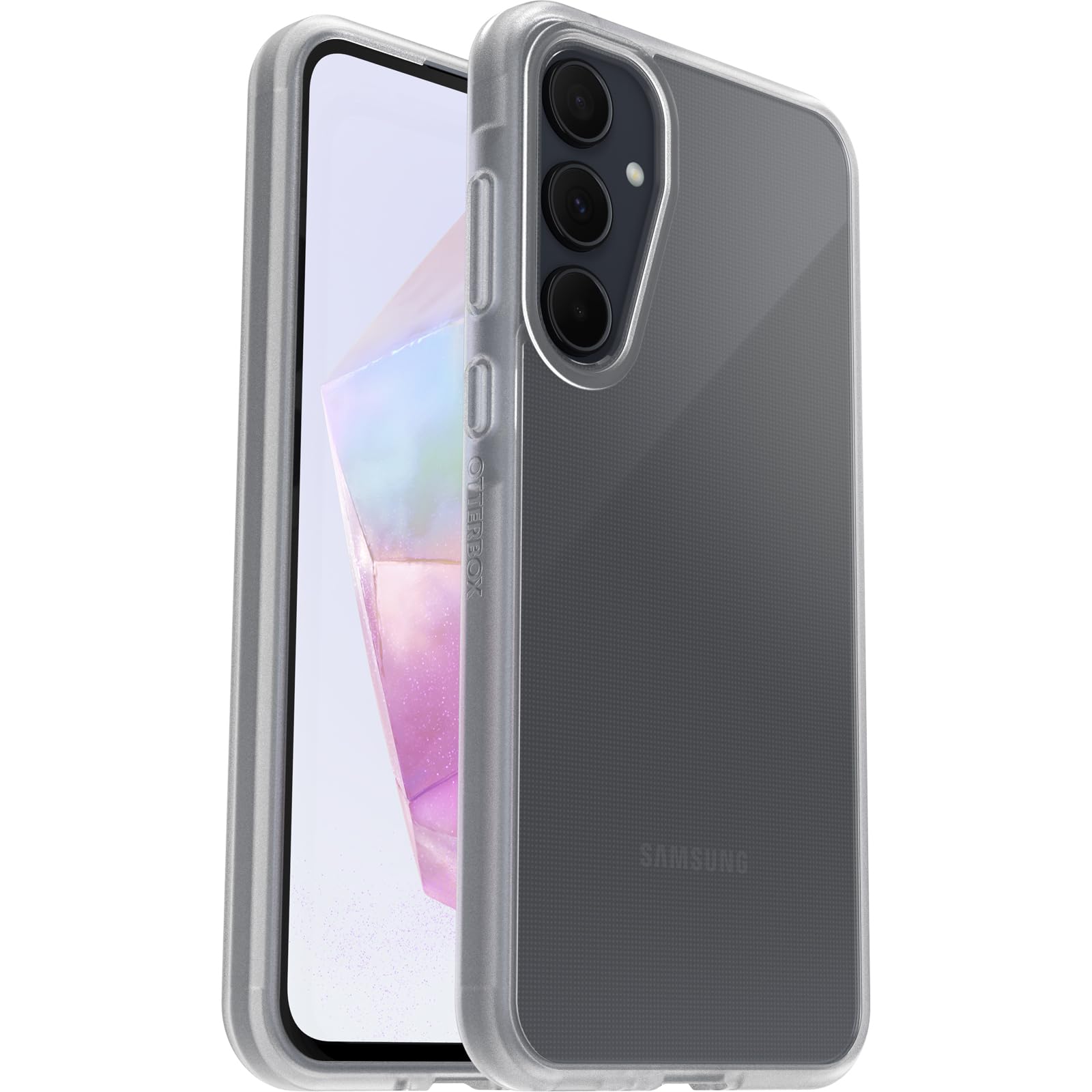 OtterBox Samsung Galaxy A35 Prefix Series Case - Clear, Ultra-Thin, Pocket-Friendly, Raised Edges Protect Camera & Screen, Wireless Charging Compatible (Single Unit Ships in Polybag)