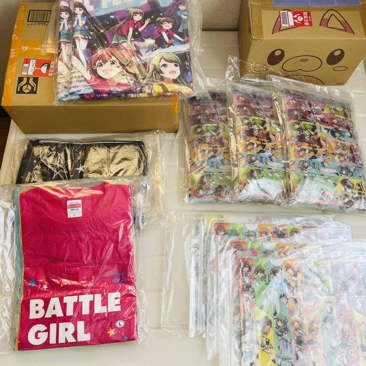 Amazon.co.jp: バトガ バトルガール ハイスクール 関連グッズセット（f