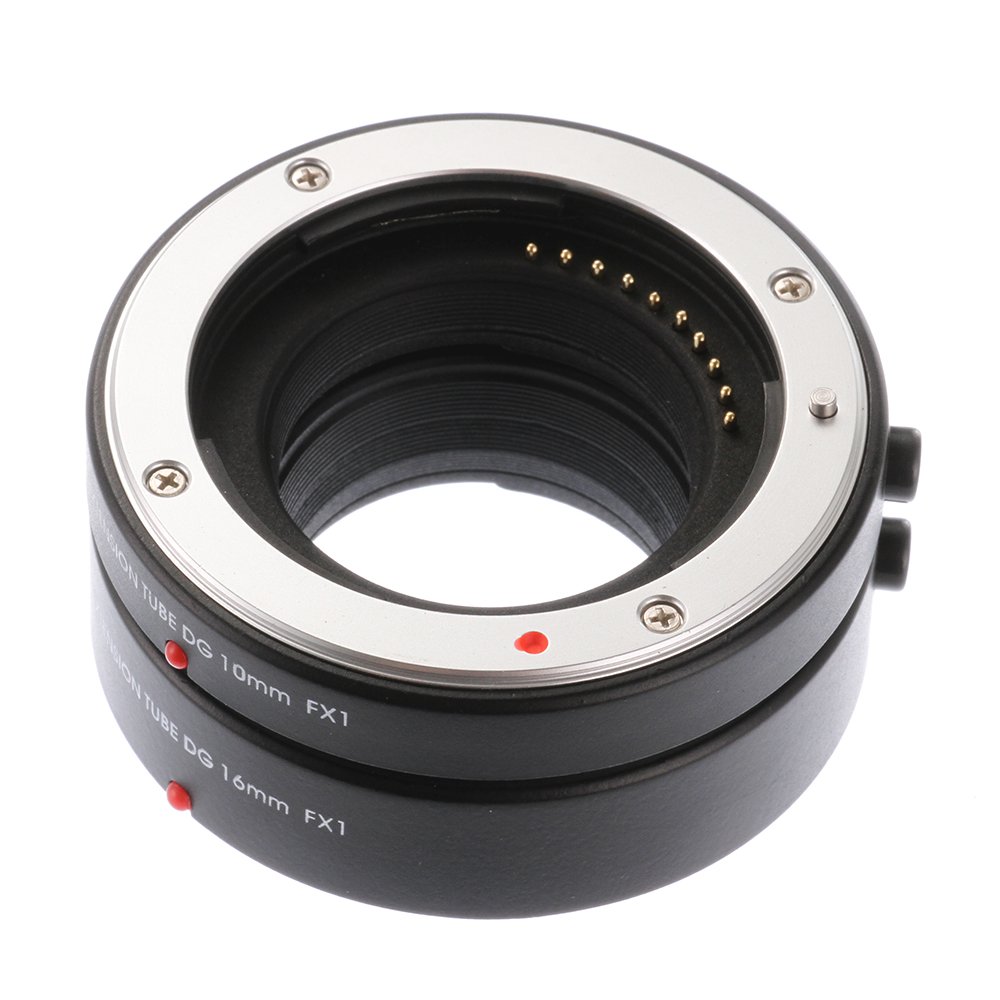 Ruili Autofokus Lot d'anneaux d'extension macro pour Fujifilm FX X-H1 X-E3 X-T10 X-T1 X-T2 X-T20 X-Pro1 X-Pro2 X-M1 X-A1 X-A2 X-A3 X-A5 X-A10 X-A20 X-E1 X-E2S 10 X-E2S