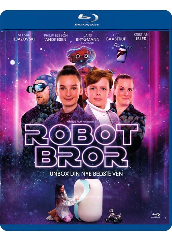 My Robot Brother (2022) ( Robotbror ) Blu-Ray, Reg.ABC Import - Denmark