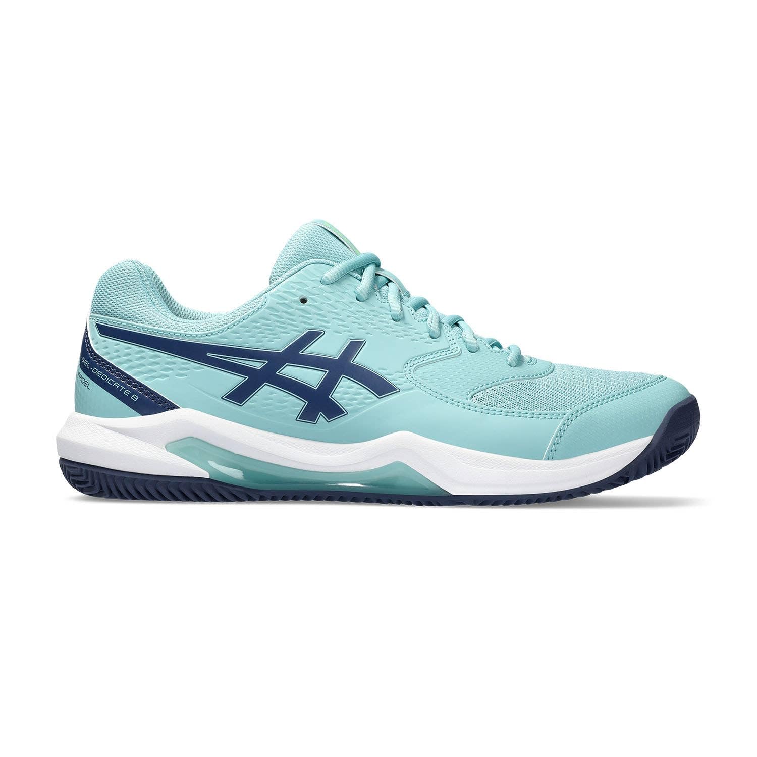 Asics GEL-DEDICATE 8 PADEL mens Sneaker 41.5 EU Teal Tint Thunder Blue