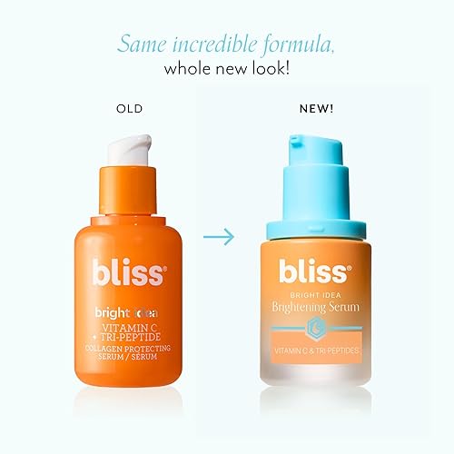 Miniatura 2 de Bliss Bright Idea - Suero facial de Vitamina C & Tri-péptido, protege y ilumina la piel, reduce las manchas oscuras y reafirma visiblemente la piel,