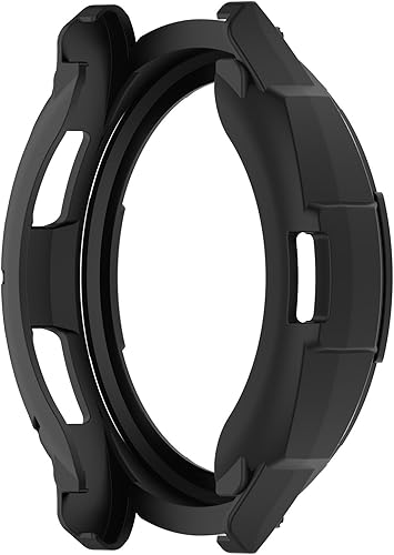 Miniatura 4 de Disscool - Funda compatible con Samsung Galaxy Watch 6 Classic de 1.73 pulgadas y 1.77 pulgadas, Disscool Soft Anti caída con anillo de bisel