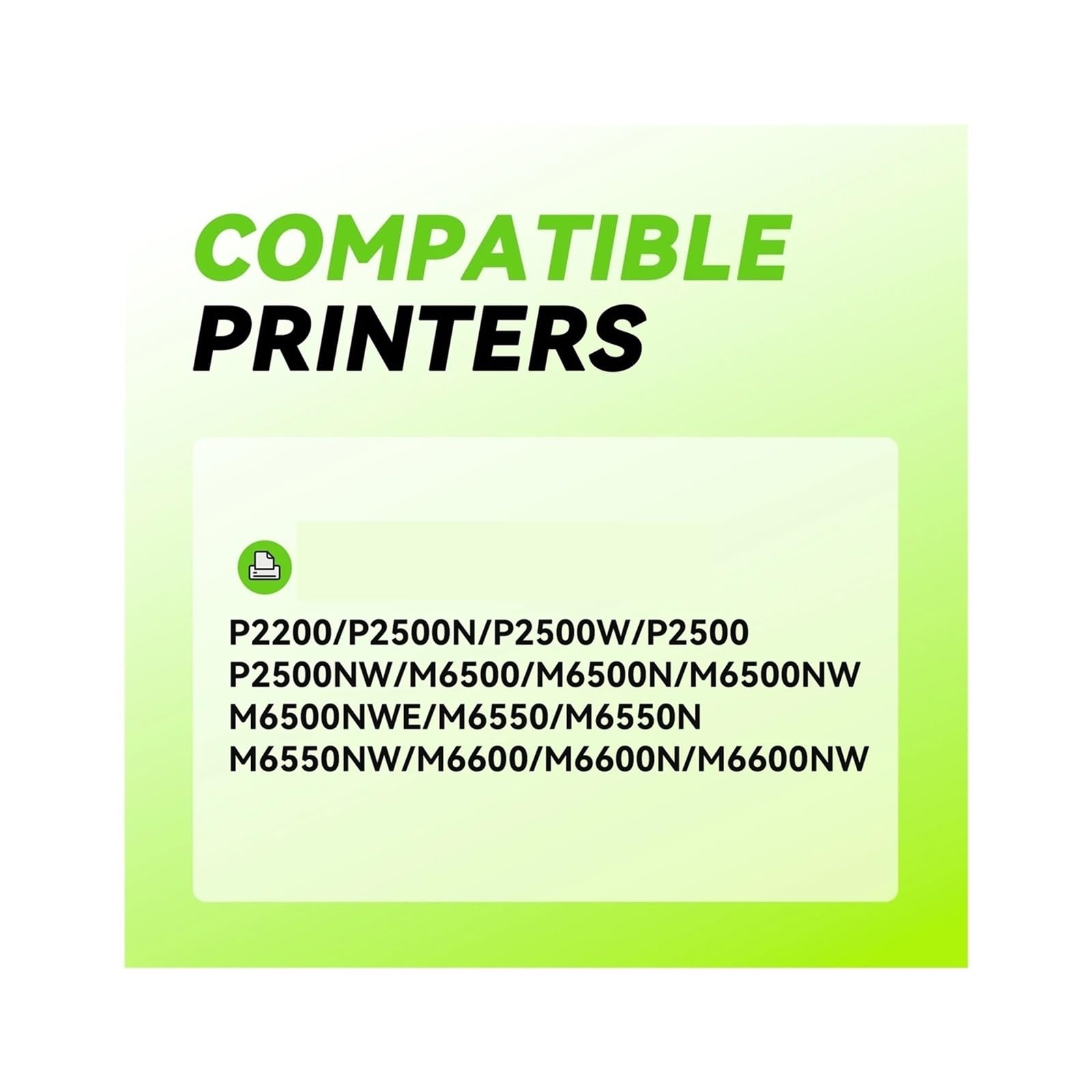 Cartuccia toner ricaricabile, compatibile con Pantum, PA210