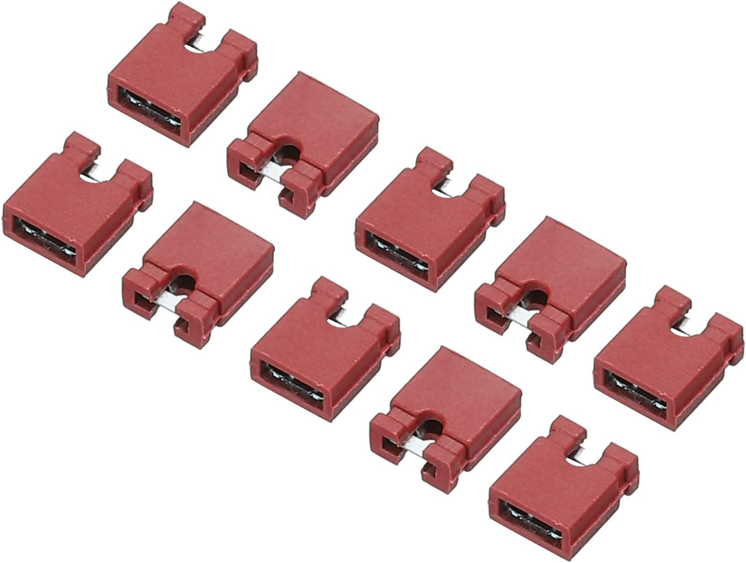 MECCANIXITY 2.54mm Jumper Caps Standard Circuit Board