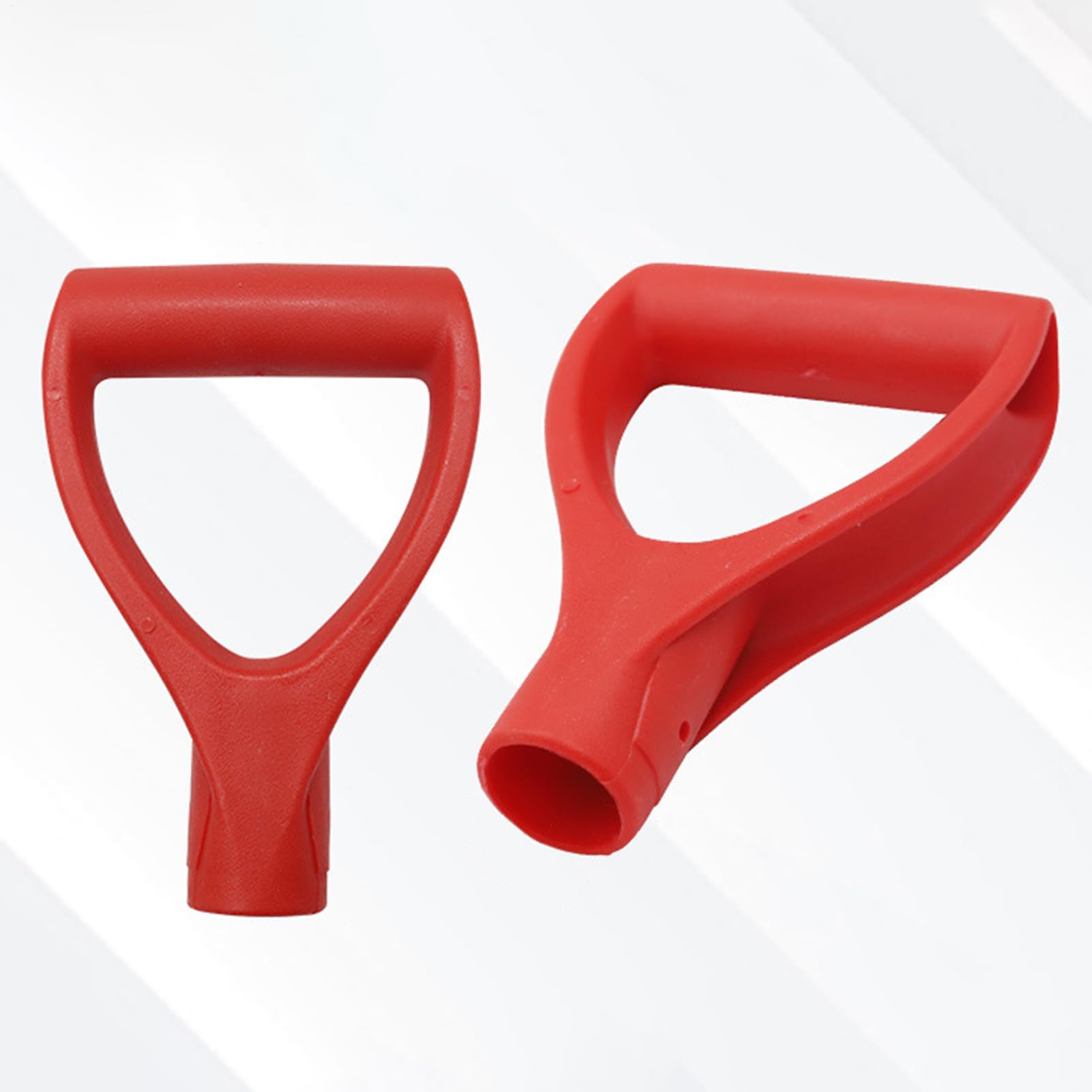 Manico ergonomico con impugnatura a D, manico di ricambio da 45,7 cm per giardinaggio senza lavoro, design robusto e confortevole con vestibilità universale, accessorio da giardino per scavare