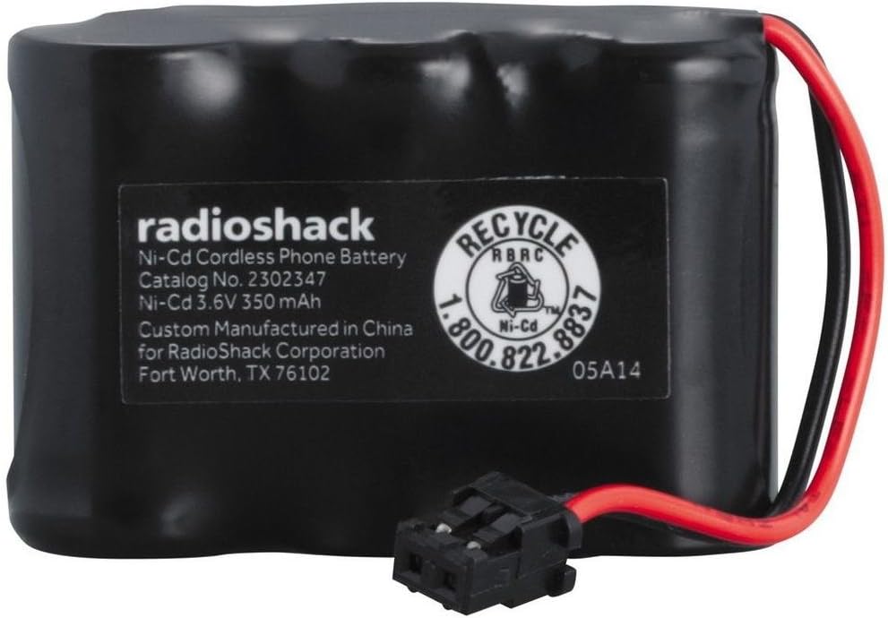 RadioShack Cordless Phone Battery - Catalog No. 2302347