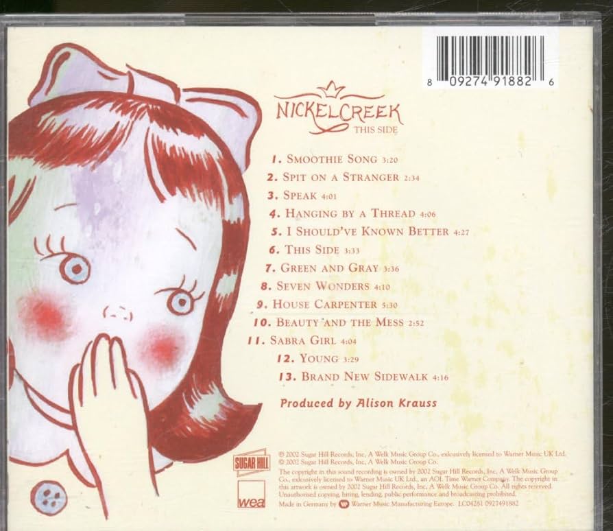 米2discs LP Nickel Creek This Side CR00334 Craft Recordings, Sugar Hill Records (2) /00520 Nickel Creek - This Side[2 LP] - Amazon.com Music
