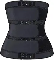 ZPSHYD Cinta Modeladora Unissex Faixa Abdominal Emagrecedora Térmica, Trespassado Ajustável Modeladora Corporal Costas e Barriga