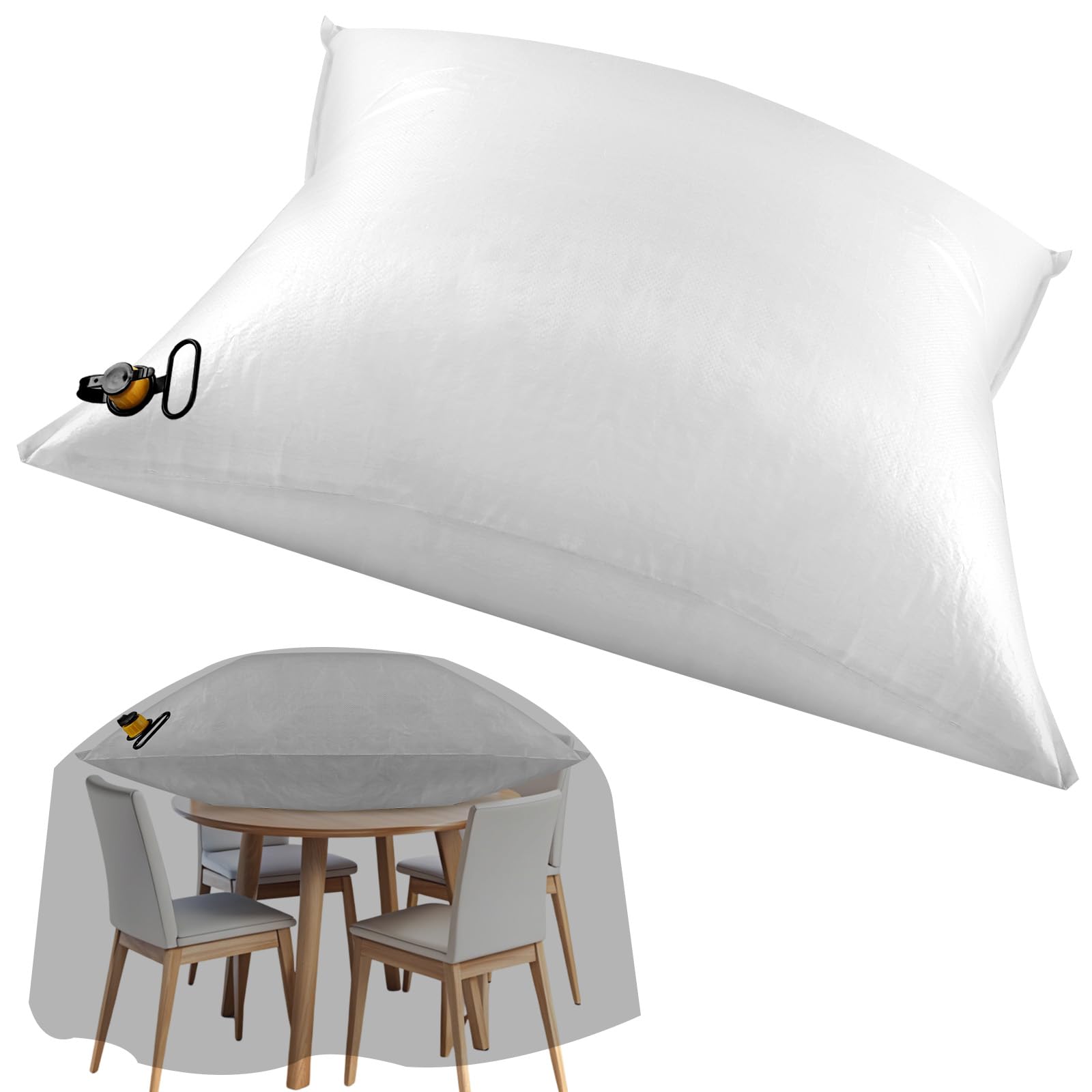 Amazon.com : HolyMaji 47 × 39 Inch Patio Furniture Cover Airbag