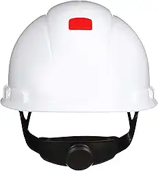 3M, Capacete de Segurança H-701, Secure Fit com Suspensão de Catraca e Sensor UV - Branco