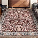 Ce tapis est emballé dans un format plié, ce qui peut entraîner des plis temporaires. Il suffit de le poser à plat sur le sol et de marcher autour pour aider à le lisser. Les plis s'estompent généralement en 7 à 15 jours, révélant un ajout beau et fonctionnel à votre décoration d'intérieur. Idéal pour les salons, les chambres, et plus encore