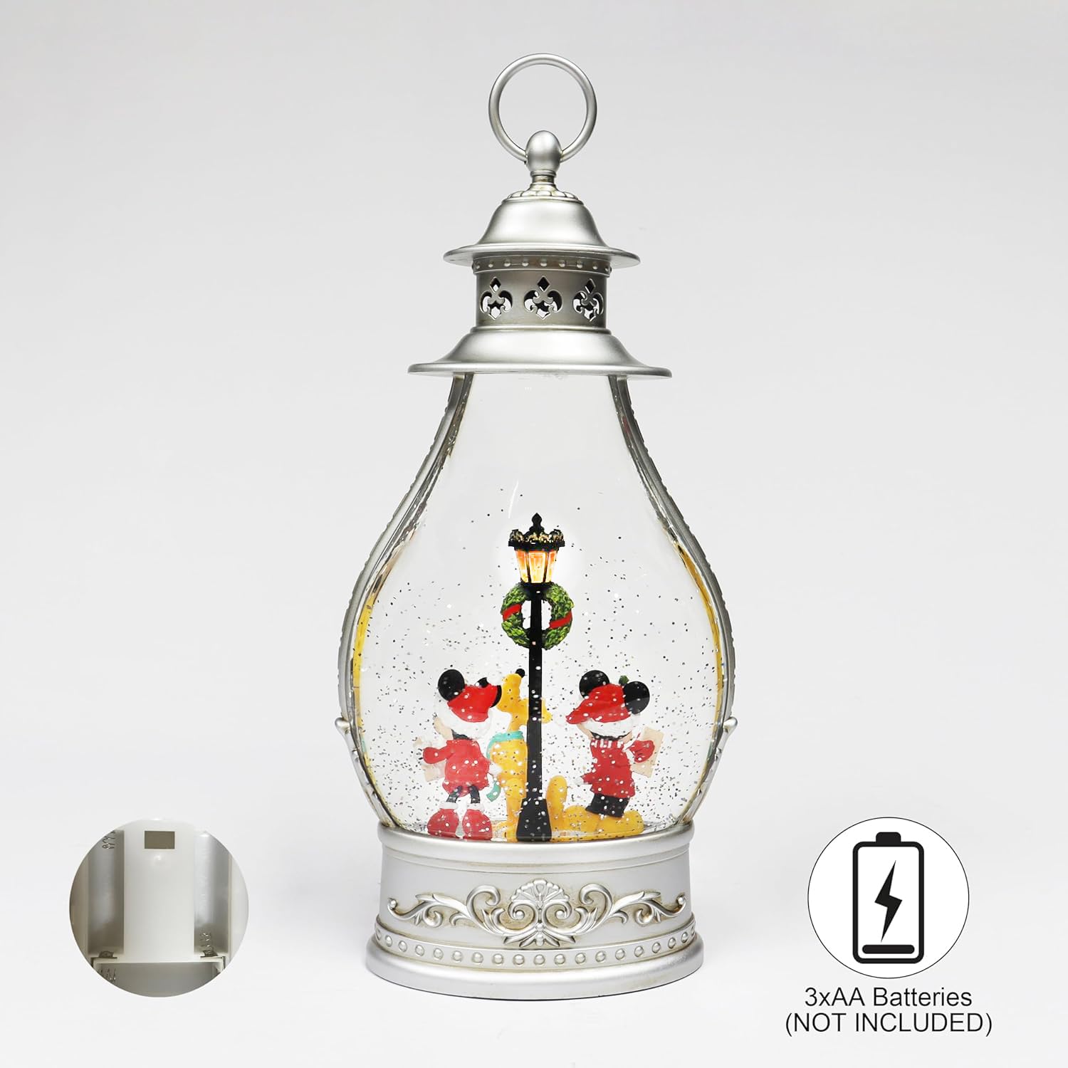 Amazon.com: Disney Water Spinning Christmas Lantern by Moments in