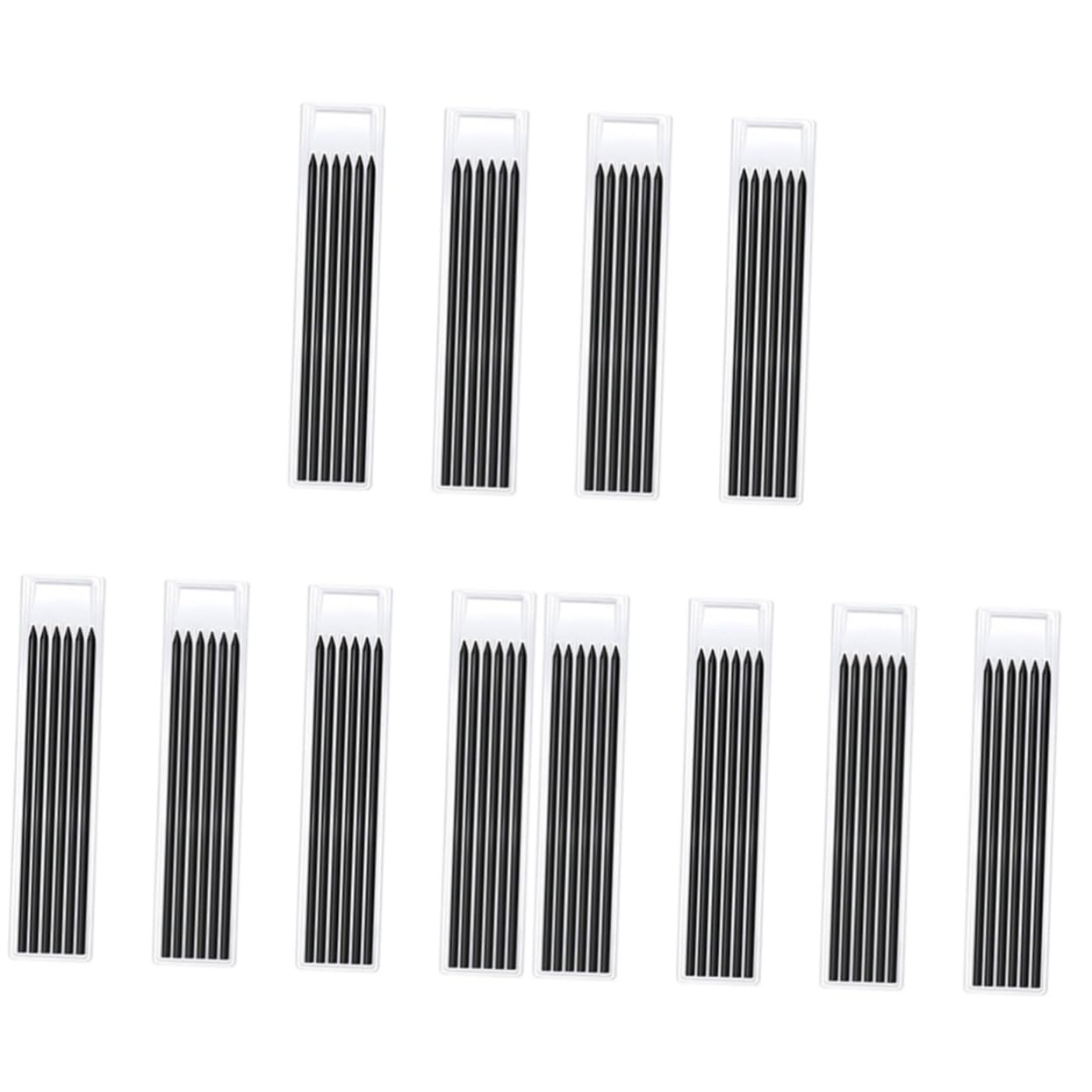 72piezas Recambios Para Lápiz De Carpintero Refill De Negro Carpinteros y De Construcción