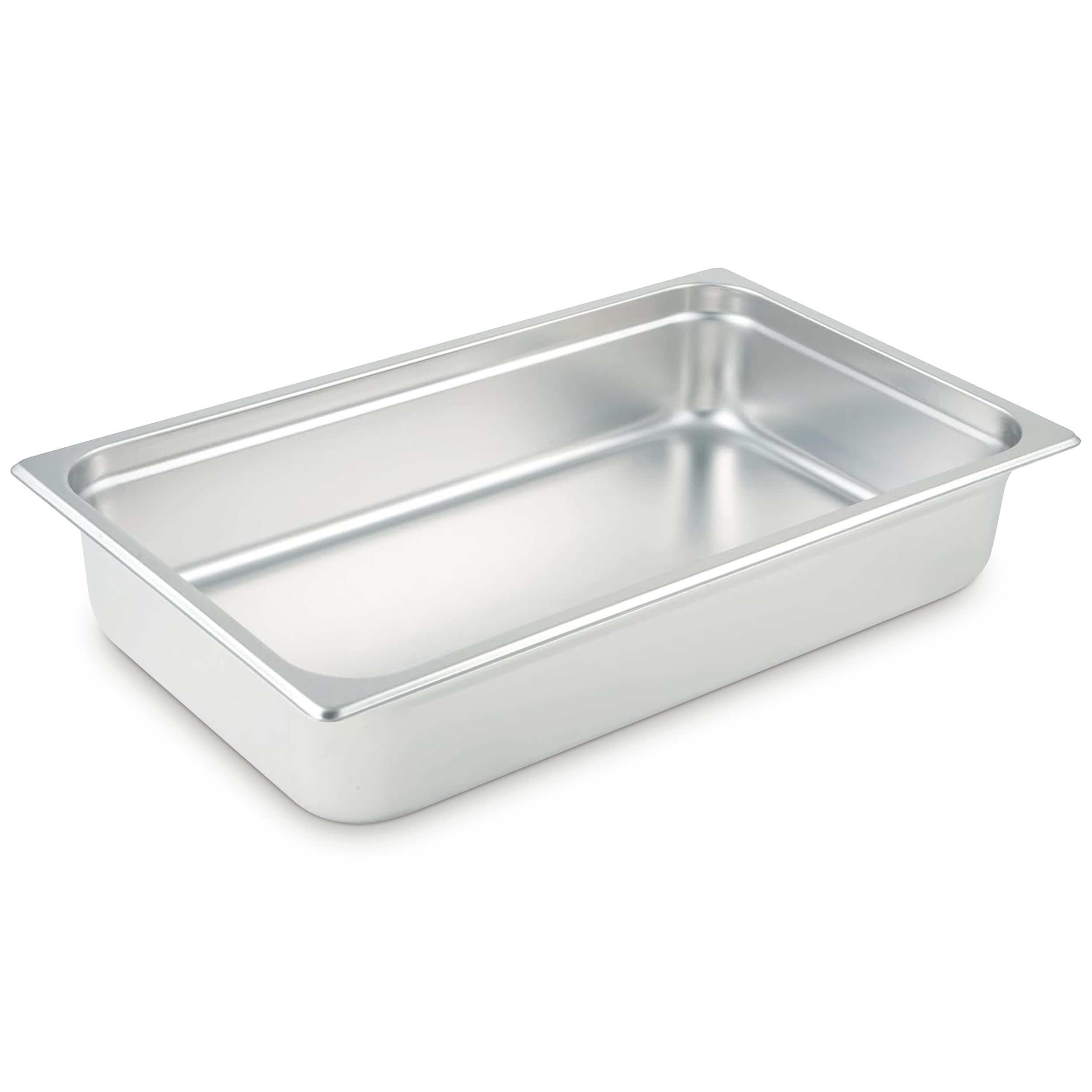 Winco Anti-Jamming Steam Pan, Full-Size x 4-Inch,Stainless Steel,Medium