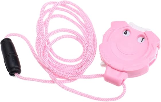 dophee Mini Pink Plastic Knitting Row Counters