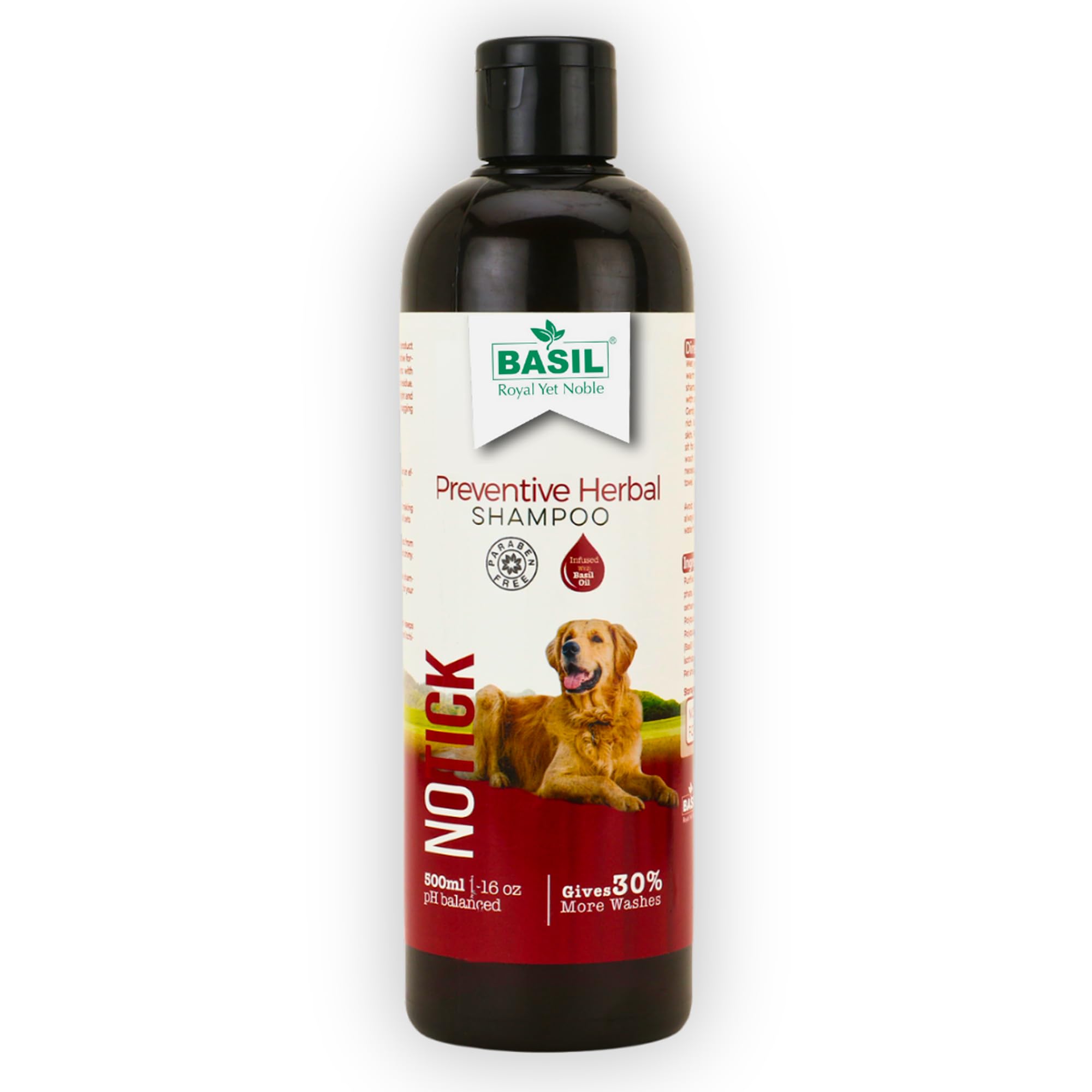 See full amazon price history chart for BASIL No Tick Herbal Pet Shampoo | Anti-Bacterial Formula | Itch Relief for Pets | Effectively Removes Ticks & Fleas | Softens, Strengthens, and Adds Shine to Fur | Paraben-Free | 500ml Bottle BASIL No Tick Herbal Pet Shampoo | Anti-Bacterial Formula | Itch Relief for Pets | Effectively Removes Ticks & Fleas | Softens, Strengthens, and Adds Shine to Fur | Paraben-Free | 500ml Bottle (B0989WGKWR) Amazon Price History, Amazon Price Tracker