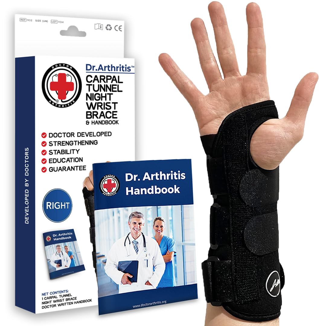 Doctor Developed for Carpal Tunnel Relief/Wrist Brace for Carpal Tunnel