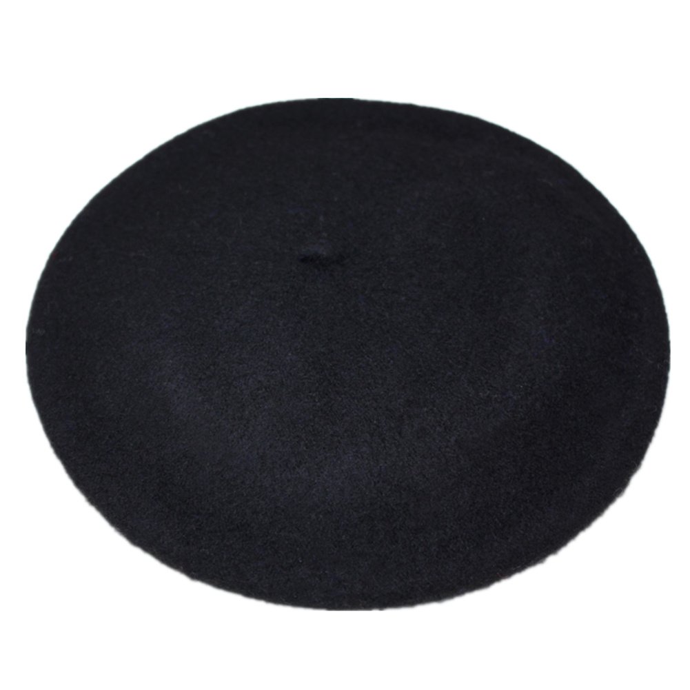 Women's Solid Color Classic French Style Beret Beanie Hat