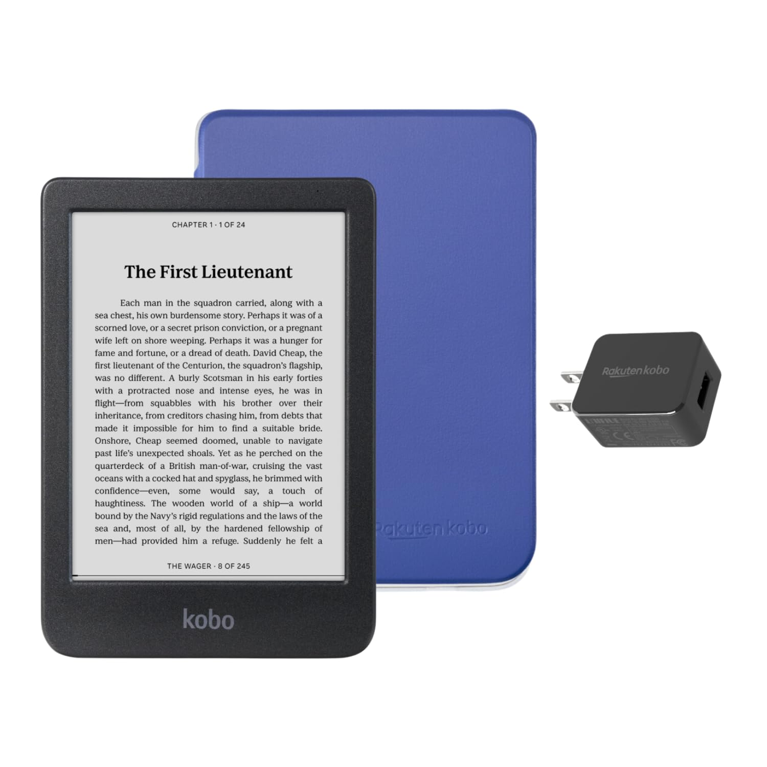 Amazon.com: Kobo Clara BW eReader with Case Bundle (Cobalt Blue