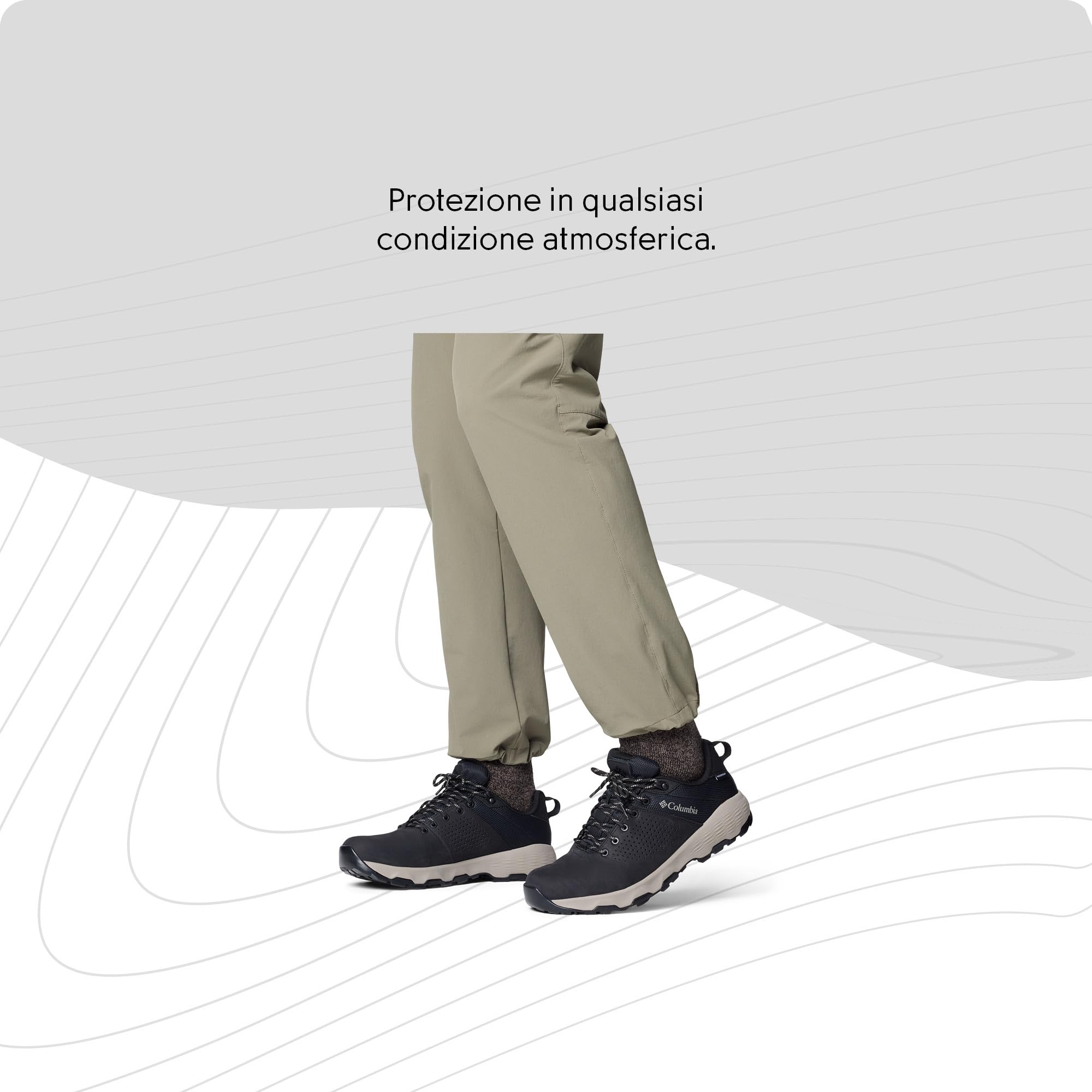 Columbia Newton Nimble Leather, Scarpe da Trekking Basse Uomo