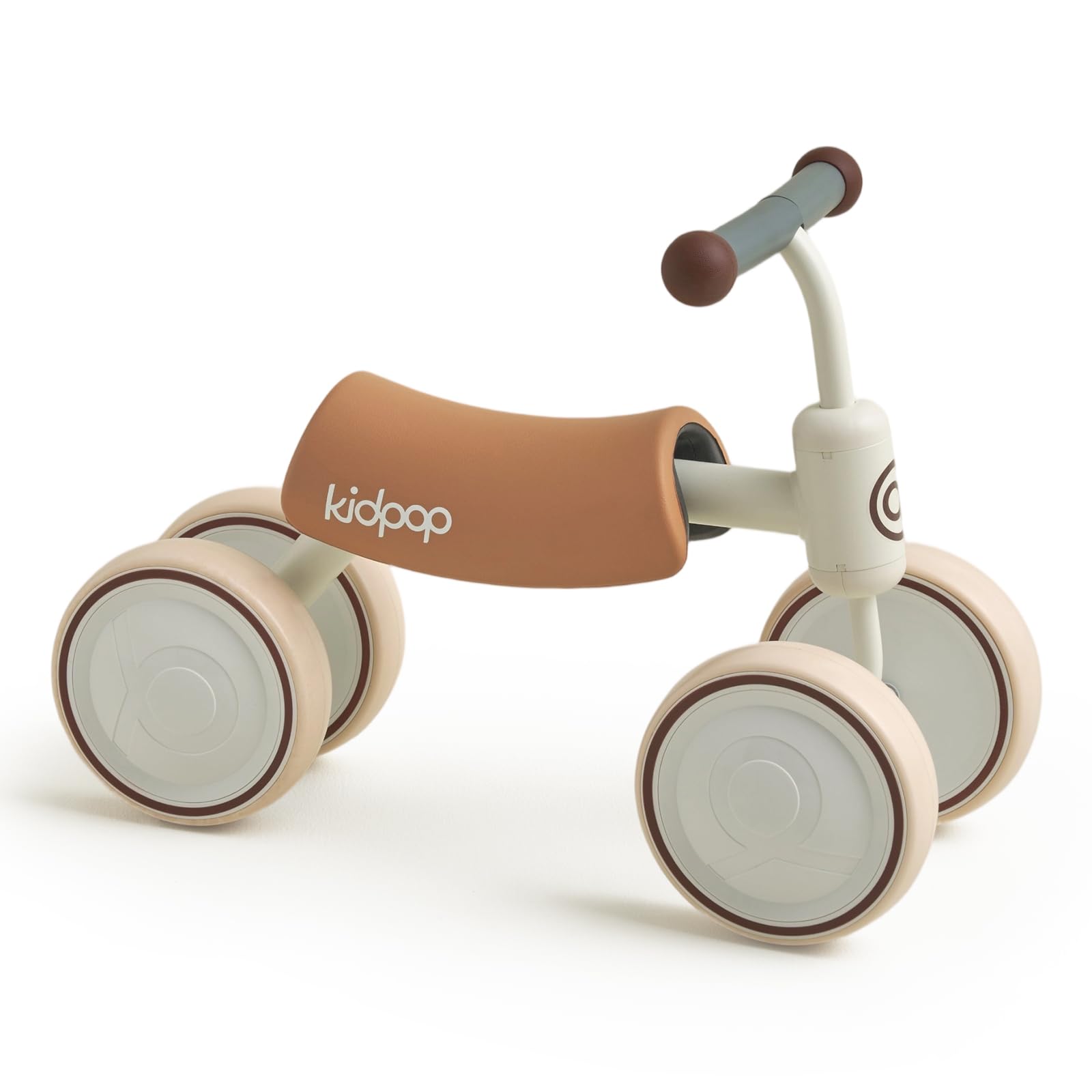 kidpop Big Bee Baby Balance Bike (unisex), quattro ruote per bambini dai 1 ai 2 anni, regalo per il primo compleanno, la prima bicicletta per i più piccoli