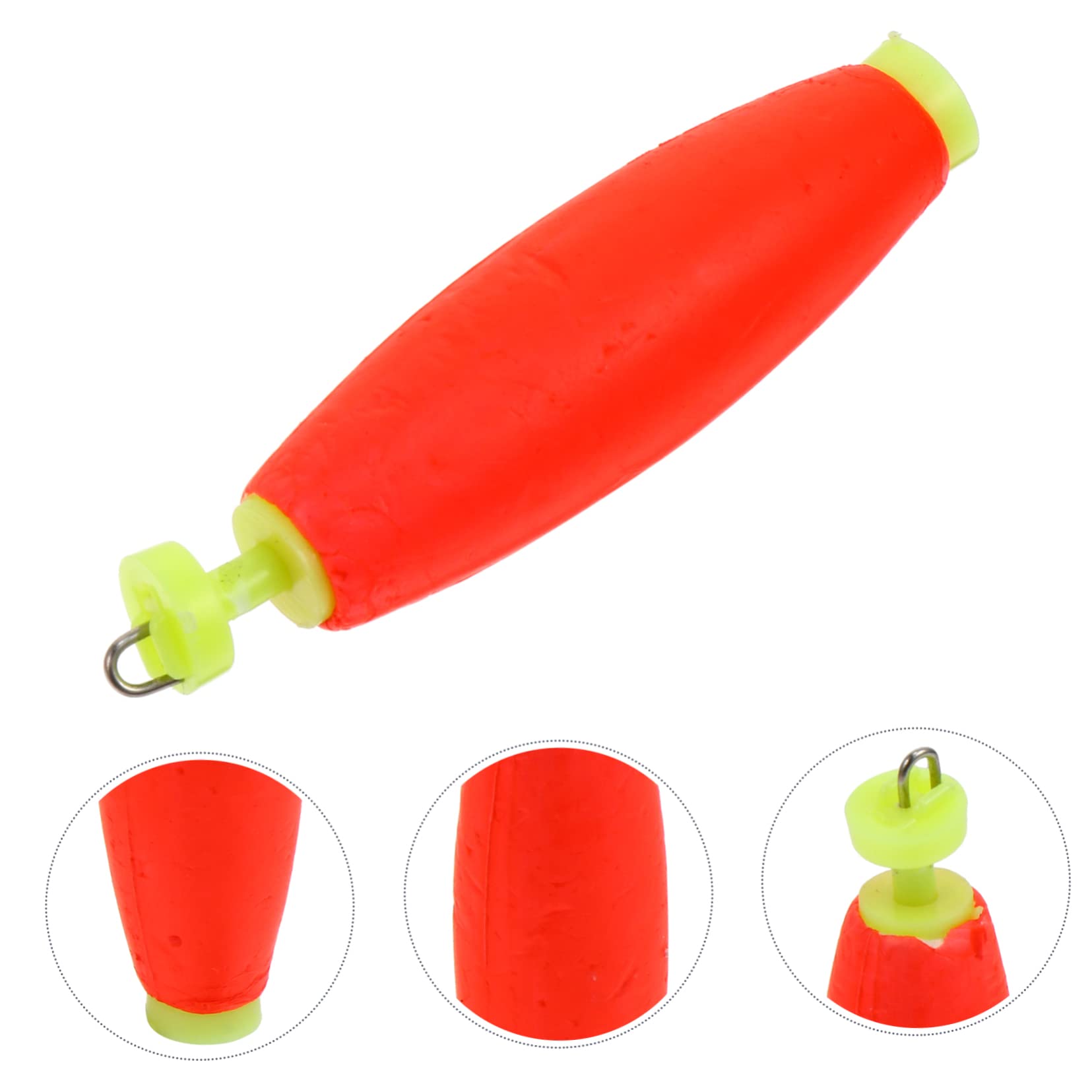 VANZACK Flotter Flotteur De Pêche Tige Flotteurs De Pêche Lestés Pêche en Plein Flotteurs en Mousse De Pêche Accessoire De Pêche Flotteurs Flottants Poisson Rouge
