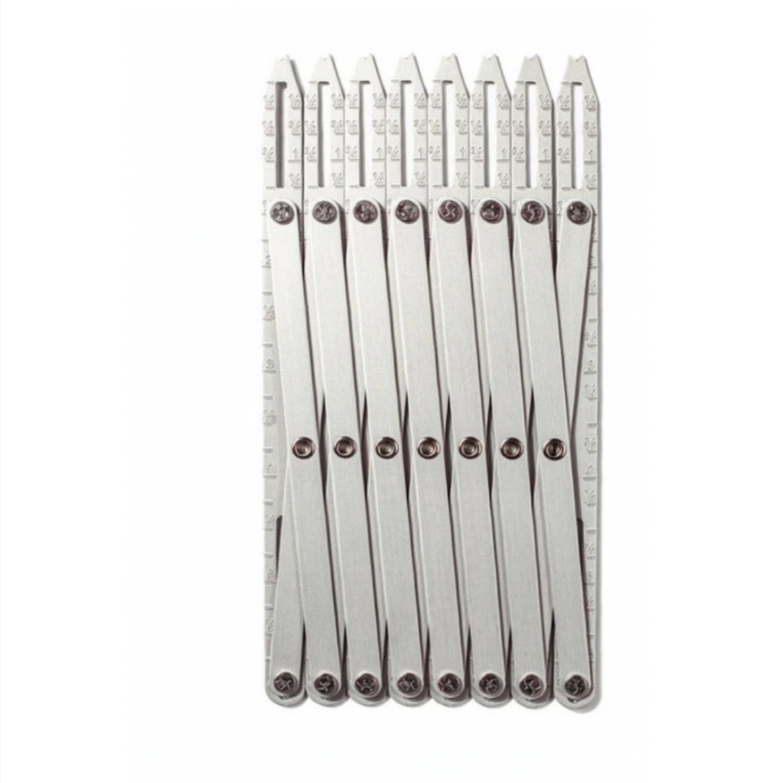Règle D'équidistance Articulé Règle Extensible Marquages Faciles à Lire Jauge Cture Extensible pr Cturières, Quilting