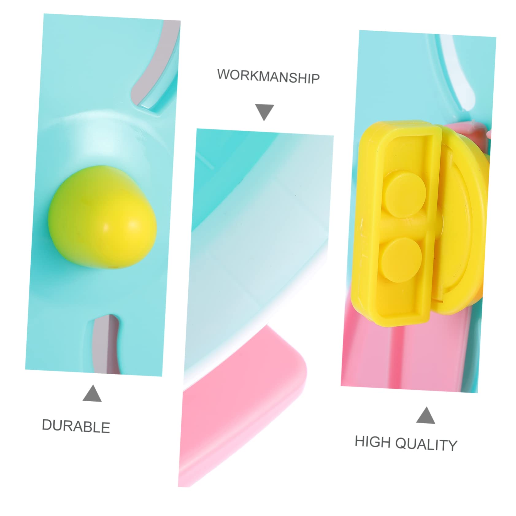 DOITOOL 2piezas Rueda De Ejercicio Silenciosa para Hámsters De Juguete De Plástico para Mascotas para Hámsters Gerbiles y Otros Animales Pequeños Diseño Seguro Ruido Diversión y