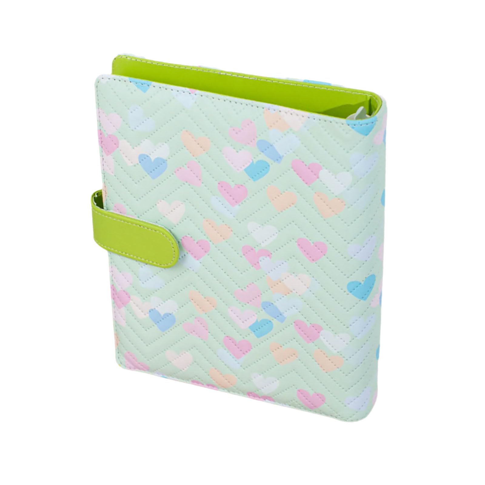 Album photo 6 anneaux en cuir premium avec 160 pochettes haute transparence
