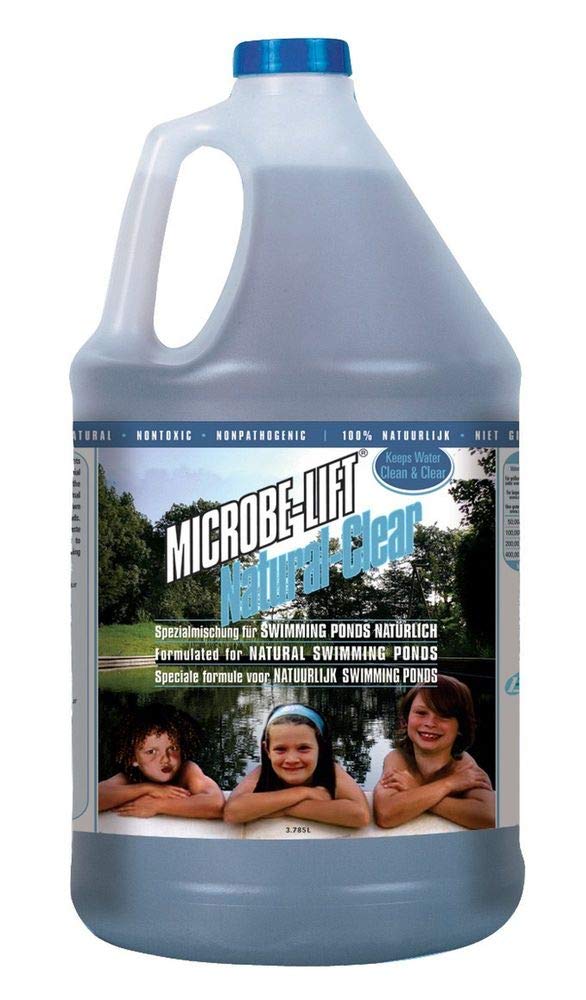 Aqua Forte Microbe-Lift Natural-Clear Conditionneur d'eau pour étang de natation, étang, formule spéciale bactéries bénéfiques