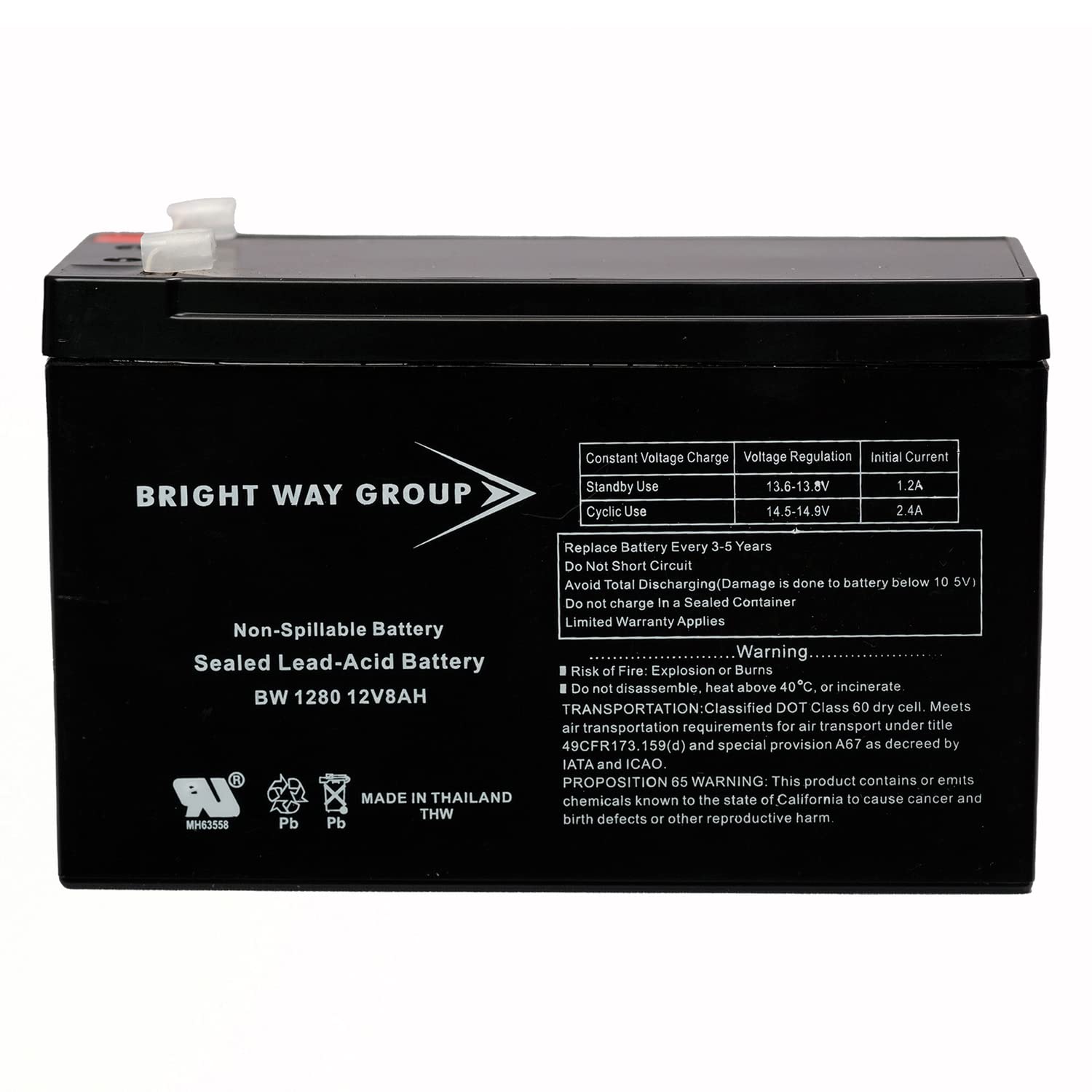 Bright Way Group BW 1280 F2 (0170) BWG 1280 F2 Battery